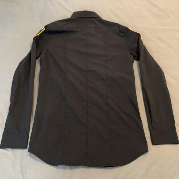 5.11 Tactical Shirt Mens Medium Black Taclite PDU Long Sleeve Police Uniform - Picture 8 of 9